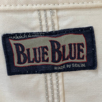 【現状渡し品】【メンズ】 BLUEBLUE ブルーブルー REMADE PAINT COVERALLS リメイク ペイント カバーオール ジャケット ライトアウター 145-251009-ks-15-tei サイズ：表記サイズなし カラー：ホワイト 万代Net店