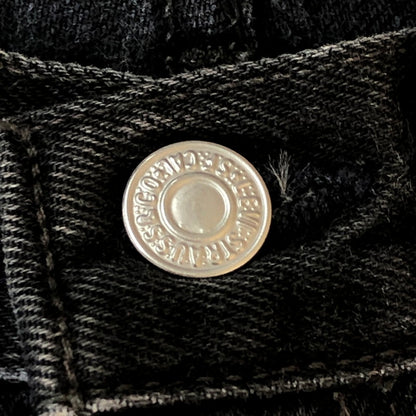 【中古品】【メンズ】 Levi's リーバイス 501 STRAIGHT DENIM PANTS ストレート デニムパンツ ボトムス ジーンズ ボタン裏532 後染め USA製 156-251009-ks-28-tei サイズ：W29L30 カラー：ブラック 万代Net店