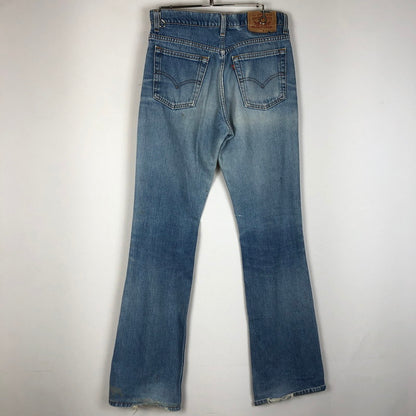 【現状渡し品】【メンズ】 Levi's リーバイス 517 BOOTCUT DENIM PANTS 517-7417 ブーツカット デニムパンツ ボトムス ジーンズ ボタン裏刻印501 USA製 156-251225-ks-02-tei サイズ：31 カラー：インディゴ 万代Net店
