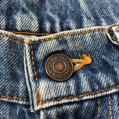 【現状渡し品】【メンズ】 Levi's リーバイス 517 BOOTCUT DENIM PANTS 517-7417 ブーツカット デニムパンツ ボトムス ジーンズ ボタン裏刻印501 USA製 156-251225-ks-02-tei サイズ：31 カラー：インディゴ 万代Net店