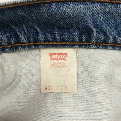 【現状渡し品】【メンズ】 Levi's リーバイス 517 BOOTCUT DENIM PANTS 517-7417 ブーツカット デニムパンツ ボトムス ジーンズ ボタン裏刻印501 USA製 156-251225-ks-02-tei サイズ：31 カラー：インディゴ 万代Net店