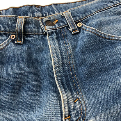 【現状渡し品】【メンズ】 Levi's リーバイス 517 BOOTCUT DENIM PANTS 517-7417 ブーツカット デニムパンツ ボトムス ジーンズ ボタン裏刻印501 USA製 156-251225-ks-02-tei サイズ：31 カラー：インディゴ 万代Net店