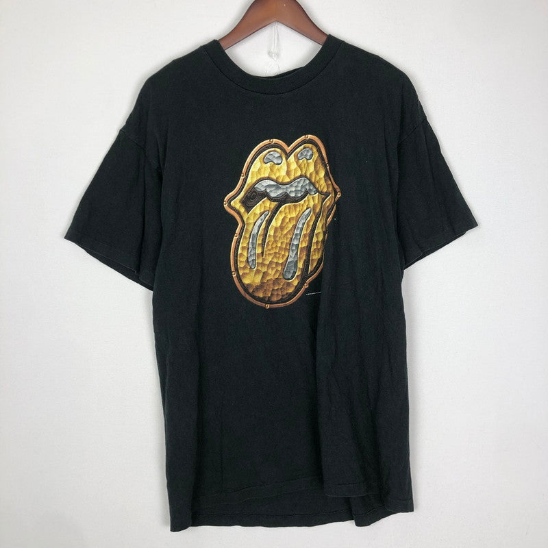 【中古品】【メンズ】 UNKNOWN 90's BRIDGES TO BABYLON TOUR S/S TEE 90年代 ブリッジズ・トゥ・バビロン ツアー ショートスリーブ Tシャツ 半袖 トップス anvilボディ 145-251009-ks-11-tei サイズ：XL カラー：ブラック 万代Net店
