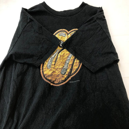 【中古品】【メンズ】 UNKNOWN 90's BRIDGES TO BABYLON TOUR S/S TEE 90年代 ブリッジズ・トゥ・バビロン ツアー ショートスリーブ Tシャツ 半袖 トップス anvilボディ 145-251009-ks-11-tei サイズ：XL カラー：ブラック 万代Net店