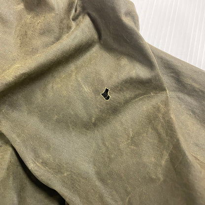 【ジャンク品】【メンズ】 BARBOUR バブアー 80's BEDALE 4FLAP OILED JACKET VINTAGE 80年代 ビデイル 4フラップ オイルドジャケット ヴィンテージ 145-251012-ts-17-tei サイズ：36in カラー：カーキ 万代Net店