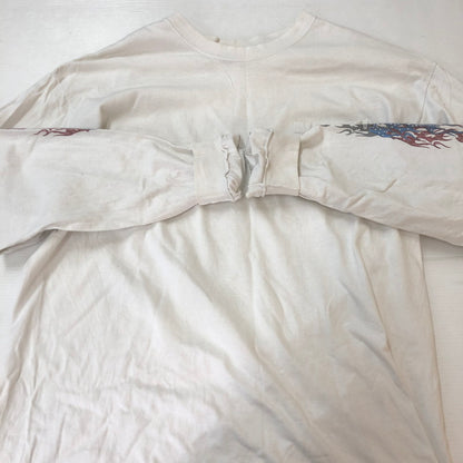 【中古品】【メンズ】 HARLEY DAVIDSON ハーレーダビッドソン 00's TRIBAL L/S POCKET TEE 2000年代 とライバル ロングスリーブ　ポケット　Tシャツ　トップス　長袖 145-251012-ts-19-fuz サイズ：サイズ不明 カラー：ホワイト 万代Net店