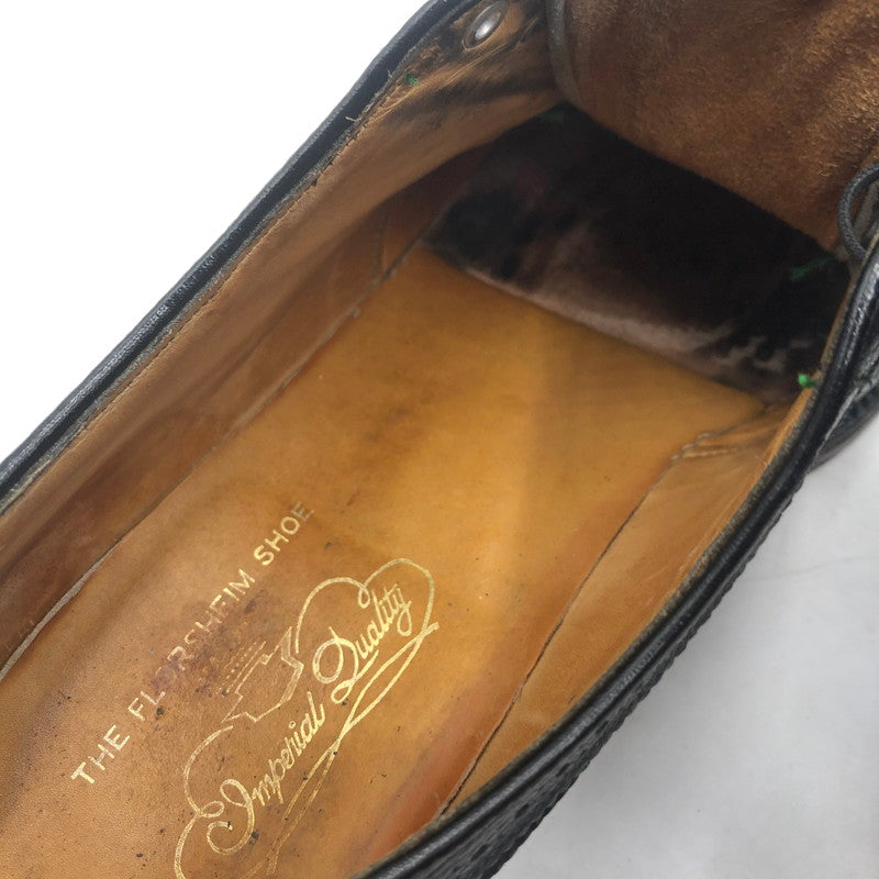 【中古品】【メンズ】 FLORSHEIM フローシャイム 70～80's IMPERIAL KENMOOR VINTAGE 92604 70～80年代 インペリアル ケンムール ヴィンテージ 靴 ドレスシューズ 164-251215-ks-14-tei カラー：ブラック 万代Net店