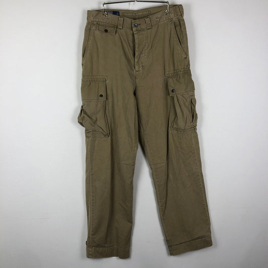 【中古品】【メンズ】 POLO RALPH LAUREN ポロ・ラルフローレン POLO 67 CHINO CARGO PANT ポロ67 チノ カーゴパンツ ボトムス ワークパンツ 156-251016-ts-23-tei サイズ：34 カラー：ベージュ 万代Net店