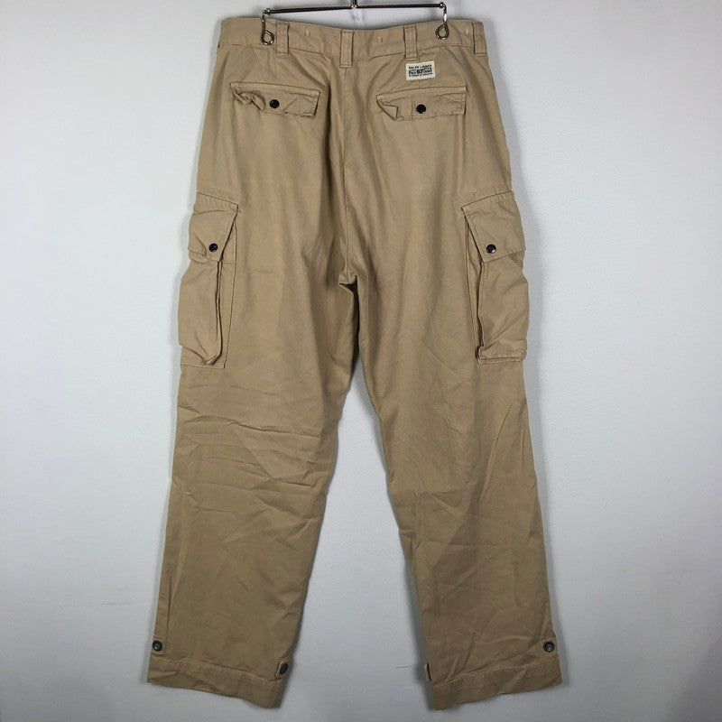 【中古品】【メンズ】 POLO RALPH LAUREN ポロ・ラルフローレン POLO 67 CHINO CARGO PANT ポロ67 チノ カーゴパンツ ボトムス ワークパンツ 156-251016-ts-24-tei サイズ：35 カラー：ライトベージュ 万代Net店