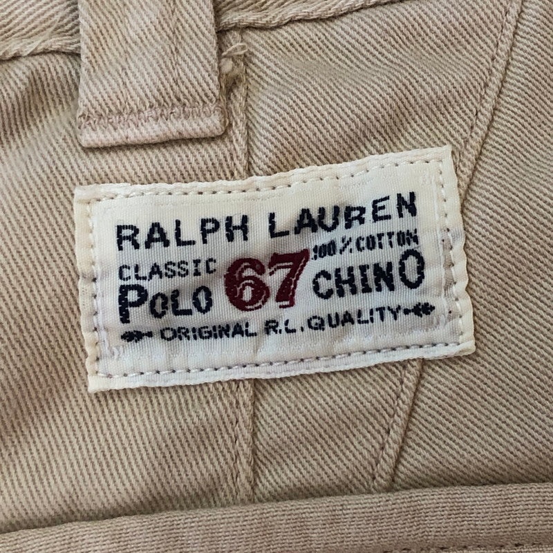 【中古品】【メンズ】 POLO RALPH LAUREN ポロ・ラルフローレン POLO 67 CHINO CARGO PANT ポロ67 チノ カーゴパンツ ボトムス ワークパンツ 156-251016-ts-24-tei サイズ：35 カラー：ライトベージュ 万代Net店