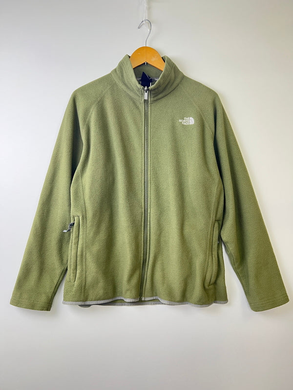 【中古品】【メンズ】 THE NORTH FACE ザ・ノースフェイス FLEECE ZIP UP JACKET フリースジャケット アウター 144-260921-AS-2-hon サイズ：下記参照 カラー：グリーン 万代Net店