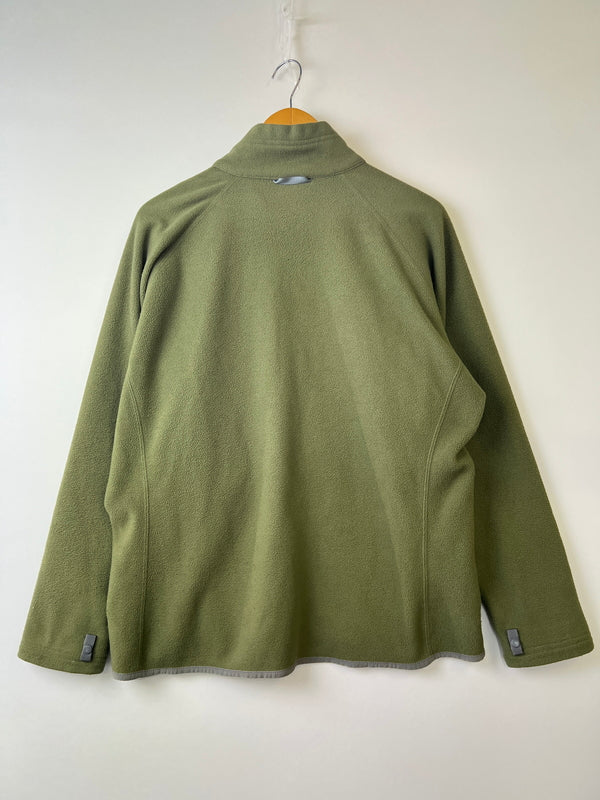 【中古品】【メンズ】 THE NORTH FACE ザ・ノースフェイス FLEECE ZIP UP JACKET フリースジャケット アウター 144-260921-AS-2-hon サイズ：下記参照 カラー：グリーン 万代Net店