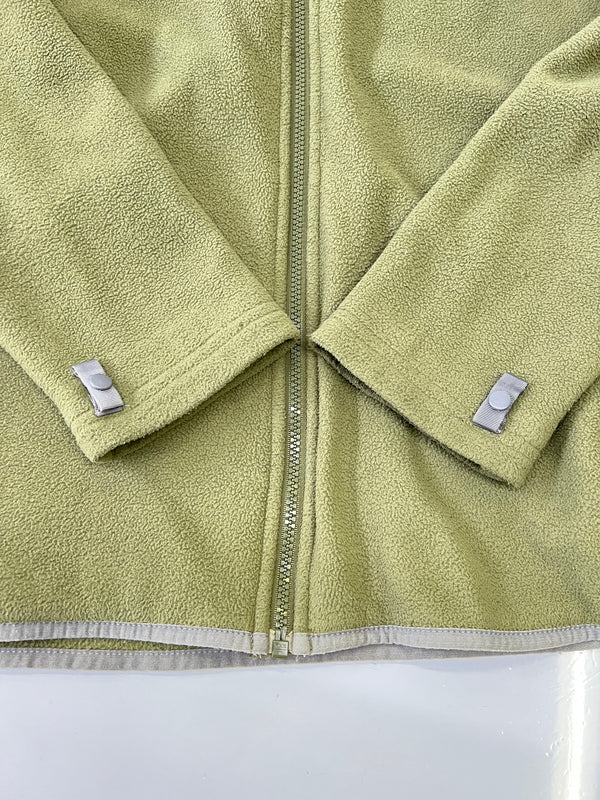 【中古品】【メンズ】 THE NORTH FACE ザ・ノースフェイス FLEECE ZIP UP JACKET フリースジャケット アウター 144-260921-AS-2-hon サイズ：下記参照 カラー：グリーン 万代Net店