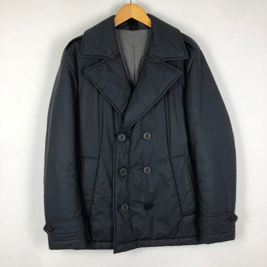 【中古品】【メンズ】 HUGO BOSS ヒューゴボス PRIMALOFT COAT プリマロフト コート アウター 141-251013-ks-05-tei サイズ：46 カラー：ネイビー 万代Net店