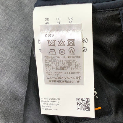 【中古品】【メンズ】 HUGO BOSS ヒューゴボス PRIMALOFT COAT プリマロフト コート アウター 141-251013-ks-05-tei サイズ：46 カラー：ネイビー 万代Net店