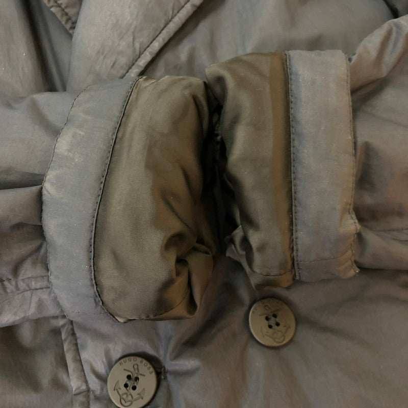 【中古品】【メンズ】 HUGO BOSS ヒューゴボス PRIMALOFT COAT プリマロフト コート アウター 141-251013-ks-05-tei サイズ：46 カラー：ネイビー 万代Net店