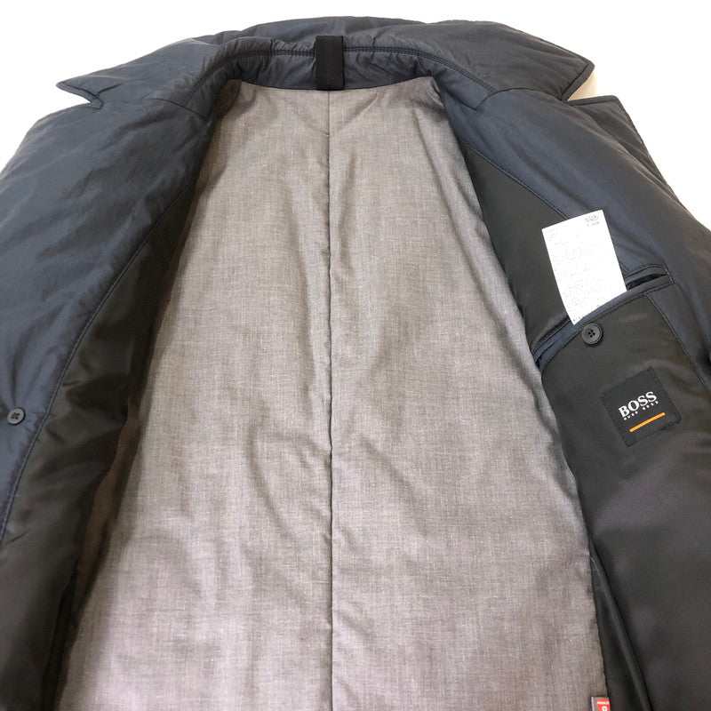 【中古品】【メンズ】 HUGO BOSS ヒューゴボス PRIMALOFT COAT プリマロフト コート アウター 141-251013-ks-05-tei サイズ：46 カラー：ネイビー 万代Net店