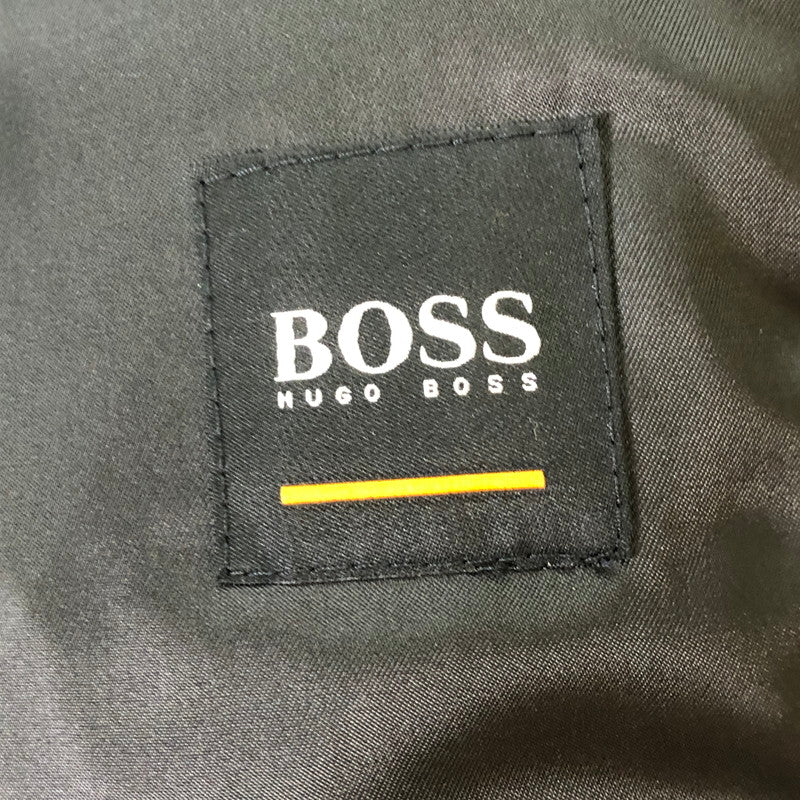 【中古品】【メンズ】 HUGO BOSS ヒューゴボス PRIMALOFT COAT プリマロフト コート アウター 141-251013-ks-05-tei サイズ：46 カラー：ネイビー 万代Net店