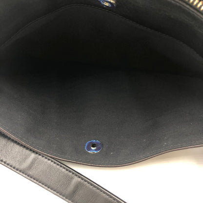 【中古品】【メンズ/レディース】 Paul Smith ポール・スミス LEATHER SHOULDER BAG レザー ショルダーバッグ カバン 188-251019-ks-01-tei サイズ：不明 カラー：ブラック 万代Net店