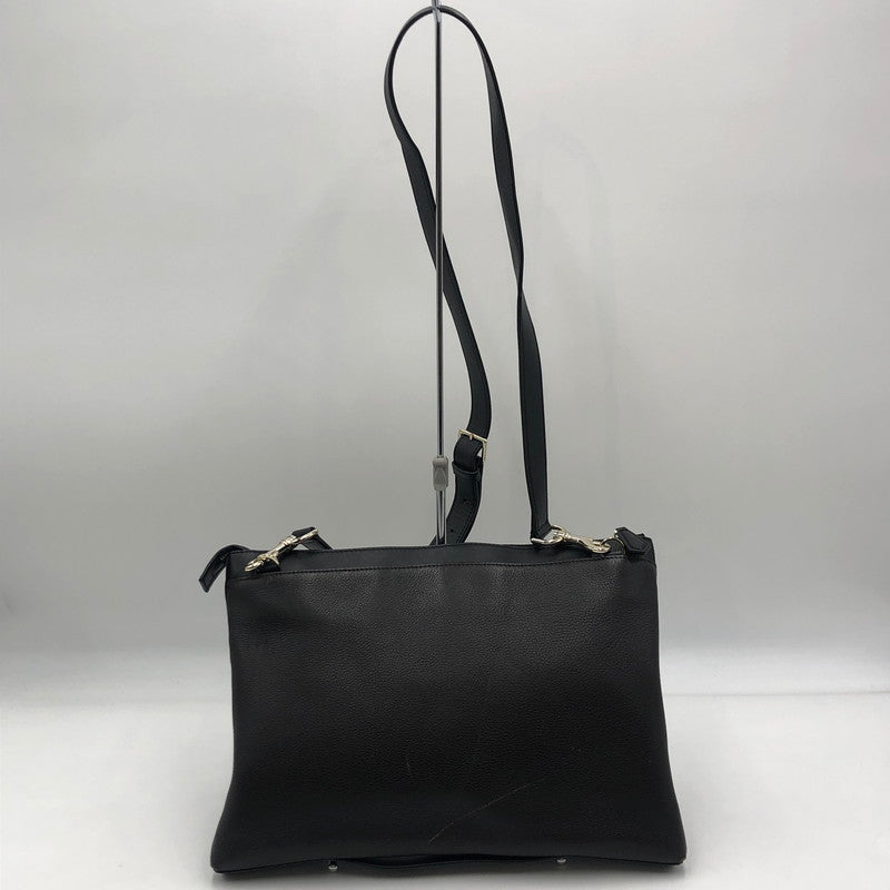 【中古品】【メンズ/レディース】 Paul Smith ポール・スミス LEATHER SHOULDER BAG レザー ショルダーバッグ カバン 188-251019-ks-01-tei サイズ：不明 カラー：ブラック 万代Net店