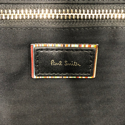 【中古品】【メンズ/レディース】 Paul Smith ポール・スミス LEATHER SHOULDER BAG レザー ショルダーバッグ カバン 188-251019-ks-01-tei サイズ：不明 カラー：ブラック 万代Net店