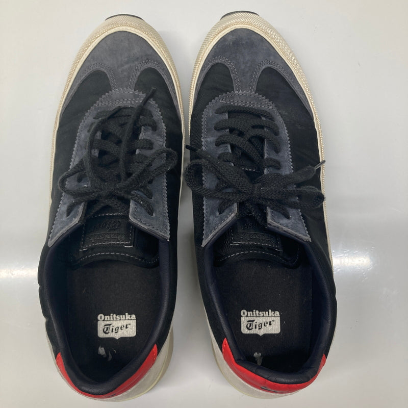 【中古品】【メンズ/レディース】 ONITSUKA TIGER オニツカタイガー 1183A387 HSINTI 靴 シューズ スニーカー 162-260822-AS-14-hon サイズ：26cm カラー：ブラック/ホワイト 万代Net店