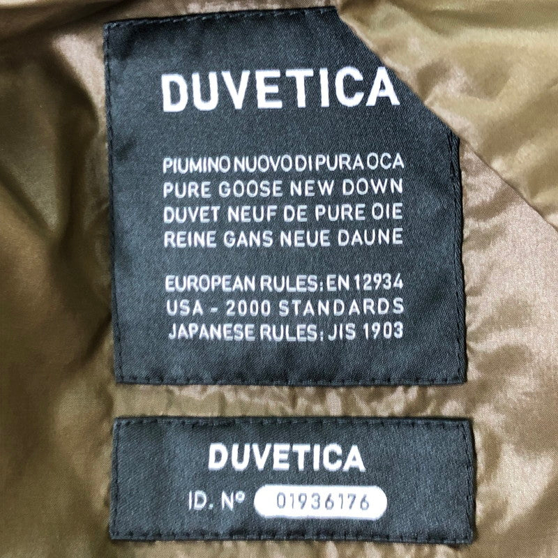 【中古品】【レディース】 DUVETICA デュベティカ ARWEN DOWN COAT 202-D0414050N00-11620-RW アルウェン ダウンコート アウター 141-251015-yo-02-tei サイズ：40 カラー：カーキ 万代Net店