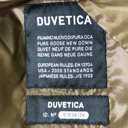 【中古品】【レディース】 DUVETICA デュベティカ ARWEN DOWN COAT 202-D0414050N00-11620-RW アルウェン ダウンコート アウター 141-251015-yo-02-tei サイズ：40 カラー：カーキ 万代Net店