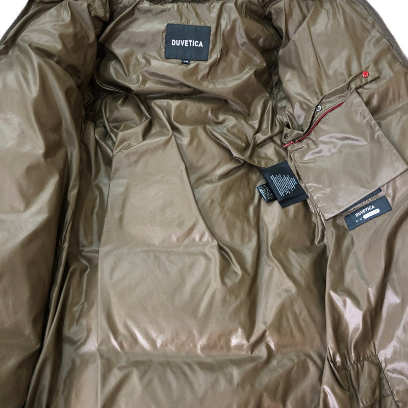 【中古品】【レディース】 DUVETICA デュベティカ ARWEN DOWN COAT 202-D0414050N00-11620-RW アルウェン ダウンコート アウター 141-251015-yo-02-tei サイズ：40 カラー：カーキ 万代Net店