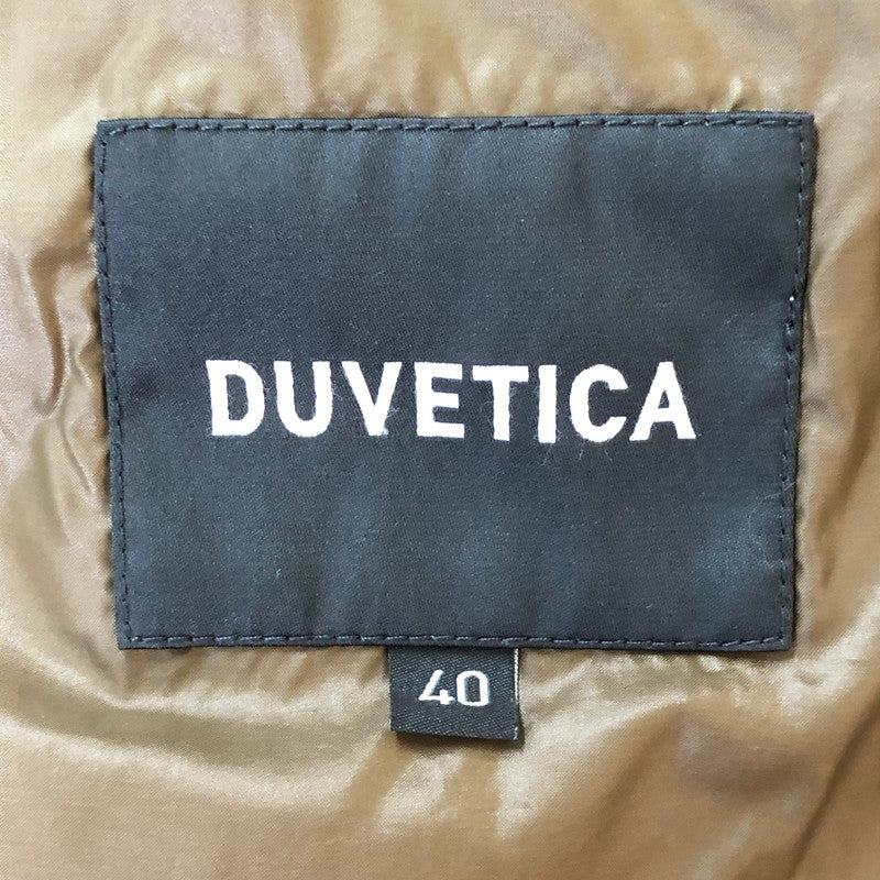 【中古品】【レディース】 DUVETICA デュベティカ ARWEN DOWN COAT 202-D0414050N00-11620-RW アルウェン ダウンコート アウター 141-251015-yo-02-tei サイズ：40 カラー：カーキ 万代Net店