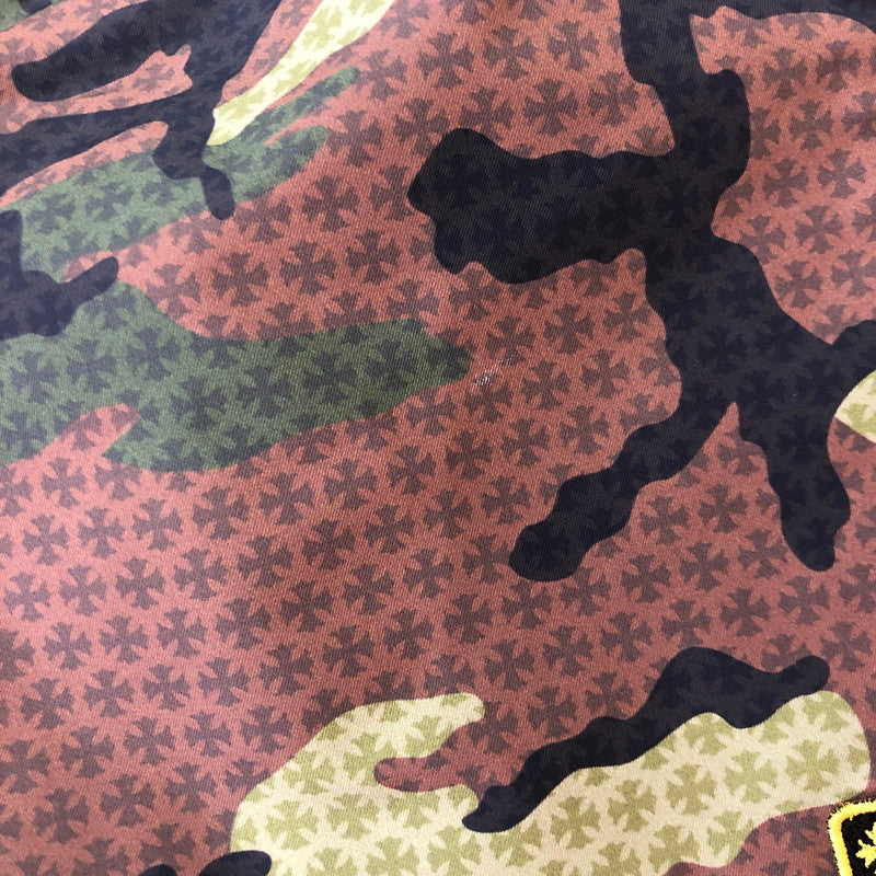 【中古品】【メンズ】 CHROME HEARTS クロムハーツ SURF BRITHCHES CH PLUS CAMOFLAGE NYLON SWIM SHROT サーフ ブリーチズ CHプラス カモフラージュ ナイロン スイムショーツ ハーフパンツ ボトムス 190-251013-ks-30-tei サイズ：30 カラー：カモ柄 万代Net店