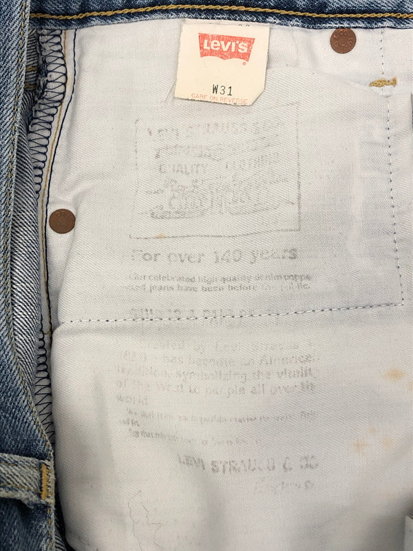 【中古品】【メンズ】 Levi's リーバイス JL-001 J22 1994 日本製復刻 501デニムパンツ ボトムス 156-260819-SH-14-hon サイズ：31 カラー：インディゴ 万代Net店