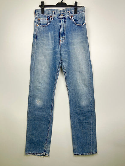 【現状渡し品】【メンズ】 LEVI'S リーバイス 90's DENIM PANTS 502-XX 90年代 デニムパンツ ボトムス ジーンズ 日本製復刻 ボタン裏刻印 J22 156-260830-kk-01-hon サイズ：32 カラー：ライトインディゴ 万代Net店