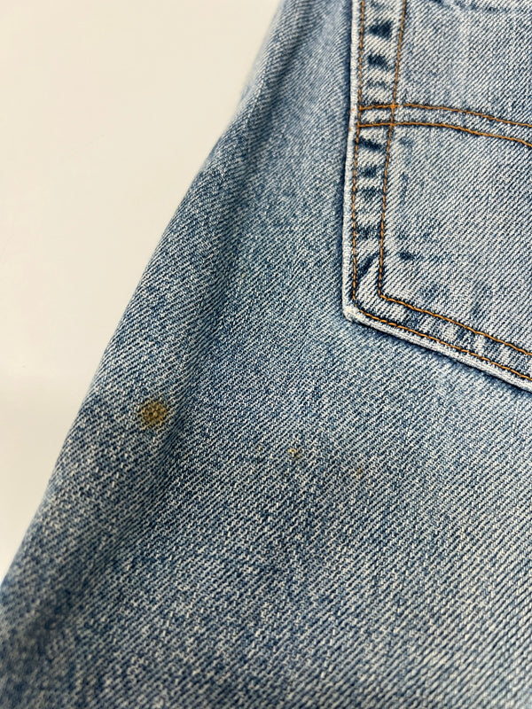 【現状渡し品】【メンズ】 LEVI'S リーバイス 90's DENIM PANTS 502-XX 90年代 デニムパンツ ボトムス ジーンズ 日本製復刻 ボタン裏刻印 J22 156-260830-kk-01-hon サイズ：32 カラー：ライトインディゴ 万代Net店