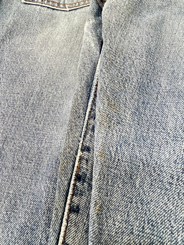【現状渡し品】【メンズ】 LEVI'S リーバイス 90's DENIM PANTS 502-XX 90年代 デニムパンツ ボトムス ジーンズ 日本製復刻 ボタン裏刻印 J22 156-260830-kk-01-hon サイズ：32 カラー：ライトインディゴ 万代Net店
