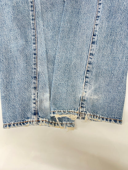 【現状渡し品】【メンズ】 LEVI'S リーバイス 90's DENIM PANTS 502-XX 90年代 デニムパンツ ボトムス ジーンズ 日本製復刻 ボタン裏刻印 J22 156-260830-kk-01-hon サイズ：32 カラー：ライトインディゴ 万代Net店