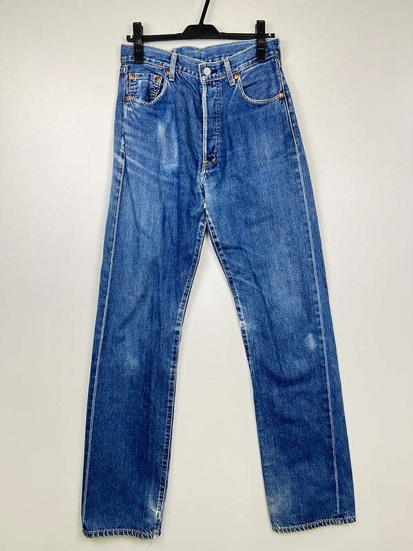 【現状渡し品】【メンズ】 LEVI'S リーバイス 90's DENIM PANTS 503B-XX 90年代 デニムパンツ ボトムス ジーンズ 日本製復刻 ボタン裏刻印 J22 156-260830-kk-02-hon サイズ：31 カラー：ライトインディゴ 万代Net店