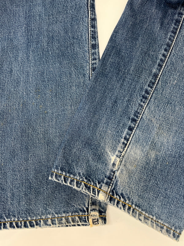 【現状渡し品】【メンズ】 LEVI'S リーバイス 90's DENIM PANTS 503B-XX 90年代 デニムパンツ ボトムス ジーンズ 日本製復刻 ボタン裏刻印 J22 156-260830-kk-02-hon サイズ：31 カラー：ライトインディゴ 万代Net店