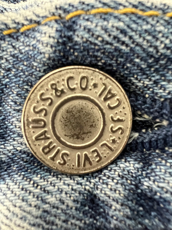 【現状渡し品】【メンズ】 LEVI'S リーバイス 90's DENIM PANTS 503B-XX 90年代 デニムパンツ ボトムス ジーンズ 日本製復刻 ボタン裏刻印 J22 156-260830-kk-02-hon サイズ：31 カラー：ライトインディゴ 万代Net店