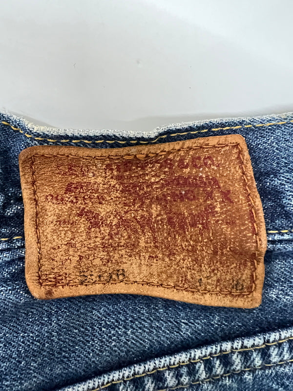 【現状渡し品】【メンズ】 LEVI'S リーバイス 90's DENIM PANTS 503B-XX 90年代 デニムパンツ ボトムス ジーンズ 日本製復刻 ボタン裏刻印 J22 156-260830-kk-02-hon サイズ：31 カラー：ライトインディゴ 万代Net店