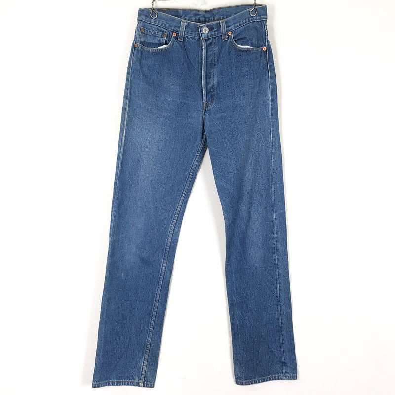【中古品】【メンズ】 Levi's リーバイス 90's 501 DENIM PANTS 90年代 501 デニムパンツ ボトムス ジーンズ サンアンジェロ工場 USA製 ボタン裏 刻印552 156-251118-ts-20-tei サイズ：w31 カラー：インディゴ 万代Net店