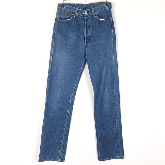 【中古品】【メンズ】 Levi's リーバイス 90's 501 DENIM PANTS 90年代 501 デニムパンツ ボトムス ジーンズ サンアンジェロ工場 USA製 ボタン裏 刻印552 156-251118-ts-20-tei サイズ：w31 カラー：インディゴ 万代Net店