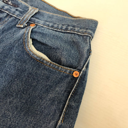 【中古品】【メンズ】 Levi's リーバイス 90's 501 DENIM PANTS 90年代 501 デニムパンツ ボトムス ジーンズ サンアンジェロ工場 USA製 ボタン裏 刻印552 156-251118-ts-20-tei サイズ：w31 カラー：インディゴ 万代Net店