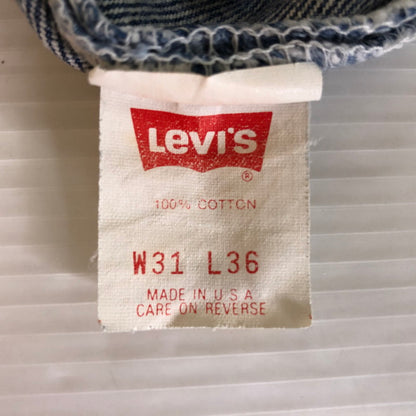 【中古品】【メンズ】 Levi's リーバイス 90's 501 DENIM PANTS 90年代 501 デニムパンツ ボトムス ジーンズ サンアンジェロ工場 USA製 ボタン裏 刻印552 156-251118-ts-20-tei サイズ：w31 カラー：インディゴ 万代Net店