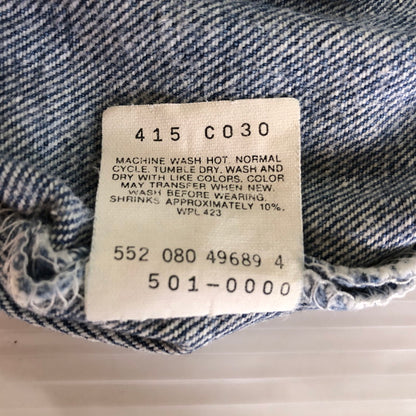 【中古品】【メンズ】 Levi's リーバイス 90's 501 DENIM PANTS 90年代 501 デニムパンツ ボトムス ジーンズ サンアンジェロ工場 USA製 ボタン裏 刻印552 156-251118-ts-20-tei サイズ：w31 カラー：インディゴ 万代Net店