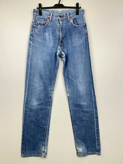 【現状渡し品】【メンズ】 LEVI'S リーバイス 90's DENIM PANTS 551Z-XX 90年代 デニムパンツ ボトムス ジーンズ 日本製復刻 ボタン裏刻印 J22 156-260830-kk-03-hon サイズ：31 カラー：ライトインディゴ 万代Net店