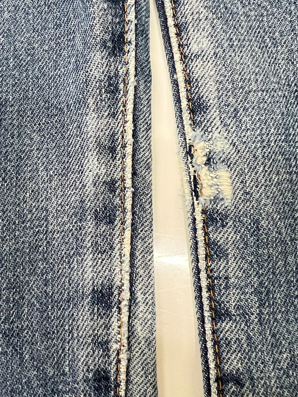 【現状渡し品】【メンズ】 LEVI'S リーバイス 90's DENIM PANTS 551Z-XX 90年代 デニムパンツ ボトムス ジーンズ 日本製復刻 ボタン裏刻印 J22 156-260830-kk-03-hon サイズ：31 カラー：ライトインディゴ 万代Net店