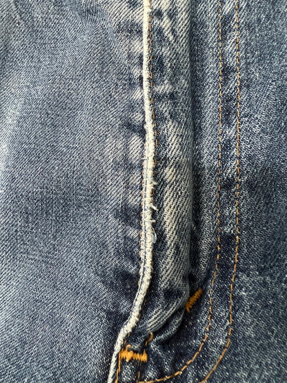 【現状渡し品】【メンズ】 LEVI'S リーバイス 90's DENIM PANTS 551Z-XX 90年代 デニムパンツ ボトムス ジーンズ 日本製復刻 ボタン裏刻印 J22 156-260830-kk-03-hon サイズ：31 カラー：ライトインディゴ 万代Net店