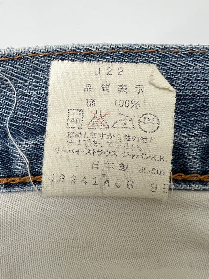 【現状渡し品】【メンズ】 LEVI'S リーバイス 90's DENIM PANTS 551Z-XX 90年代 デニムパンツ ボトムス ジーンズ 日本製復刻 ボタン裏刻印 J22 156-260830-kk-03-hon サイズ：31 カラー：ライトインディゴ 万代Net店
