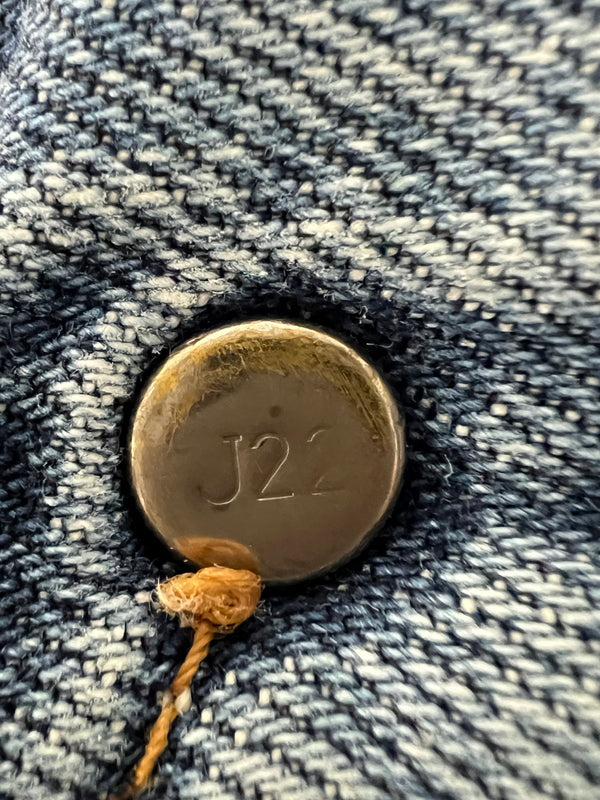 【現状渡し品】【メンズ】 LEVI'S リーバイス 90's DENIM PANTS 551Z-XX 90年代 デニムパンツ ボトムス ジーンズ 日本製復刻 ボタン裏刻印 J22 156-260830-kk-03-hon サイズ：31 カラー：ライトインディゴ 万代Net店
